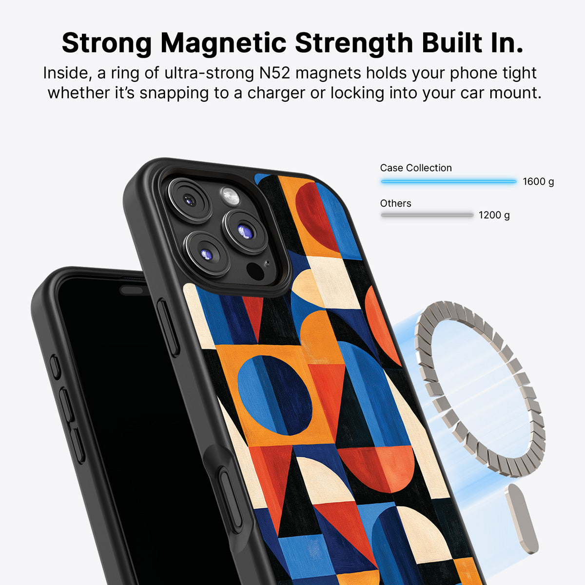 iPhone 16 Pro Max MagSafe case – Modernist Muse design