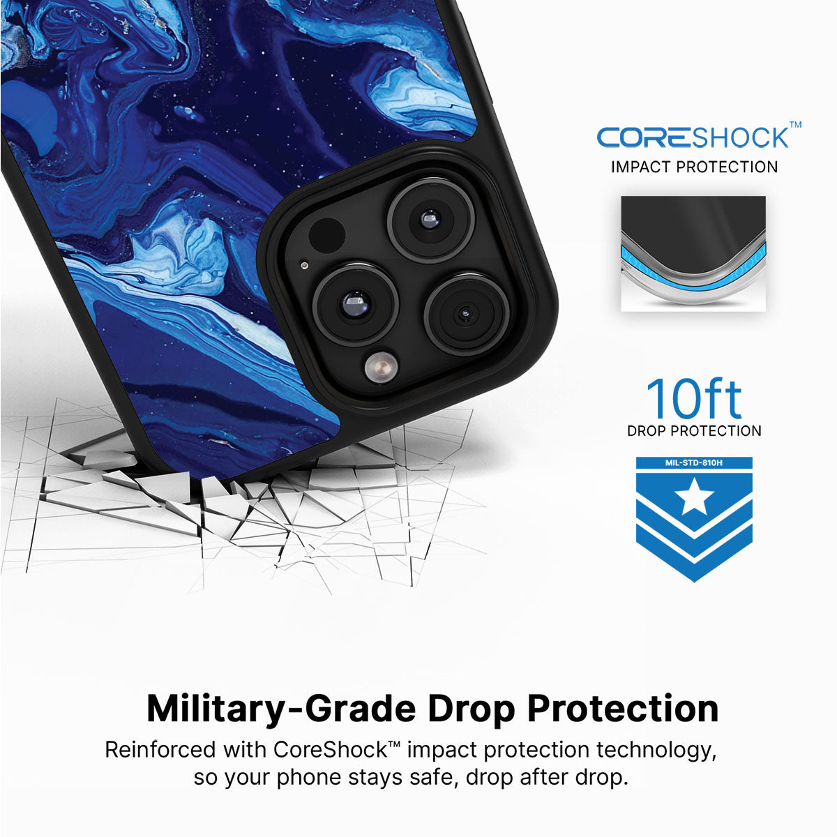 Mystic Waters - iPhone 16 Pro Max Case #case type_core (magsafe), #case type_core (non magsafe)