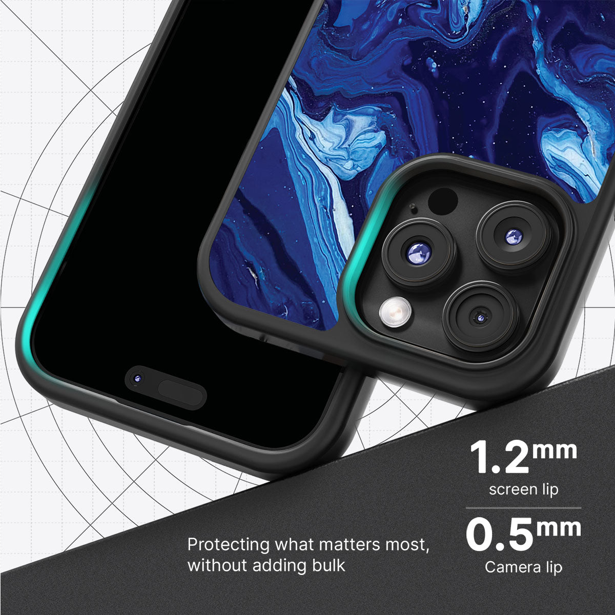 Mystic Waters - iPhone 16 Pro Max Case #case type_core (magsafe), #case type_core (non magsafe)