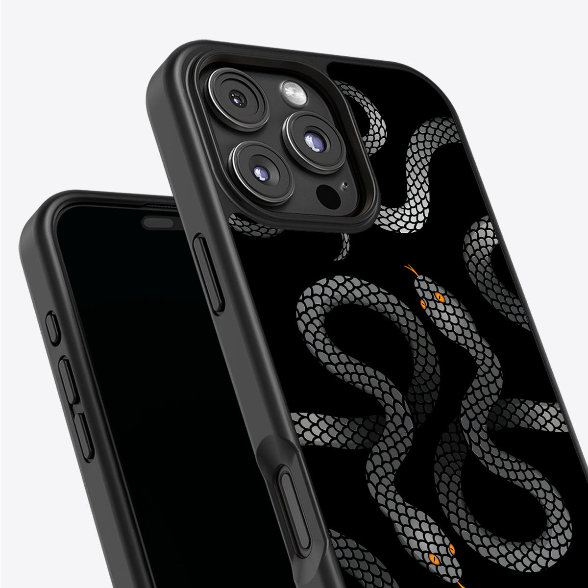 Noir Serpent - iPhone 16 Pro Max Case #case type_core (non magsafe)