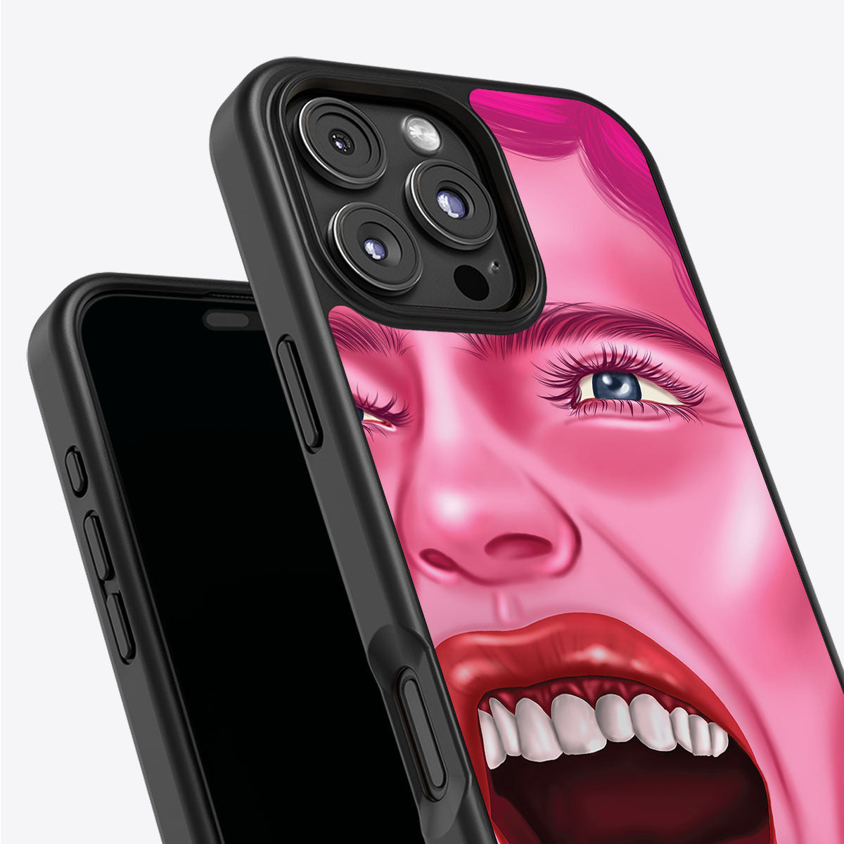 Pink Rage - iPhone 16 Pro Max Case #case type_core (non magsafe)