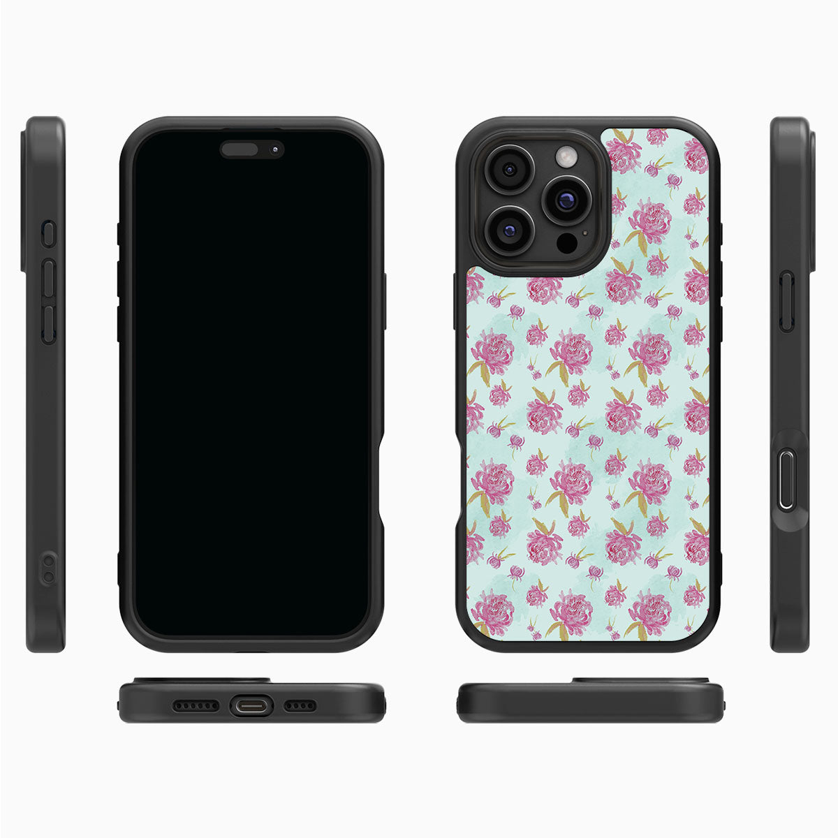 Rose Showers - iPhone 16 Pro Max Case #case type_core (magsafe), #case type_core (non magsafe)
