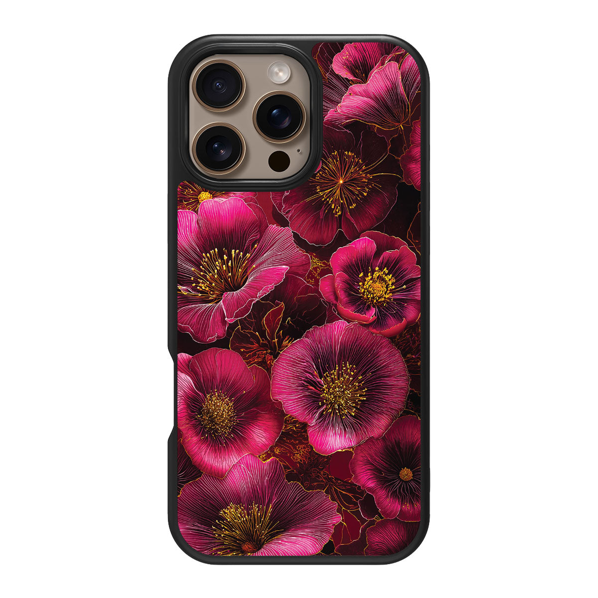 iPhone 16 Pro Max Case with MagSafe – Ruby Flora