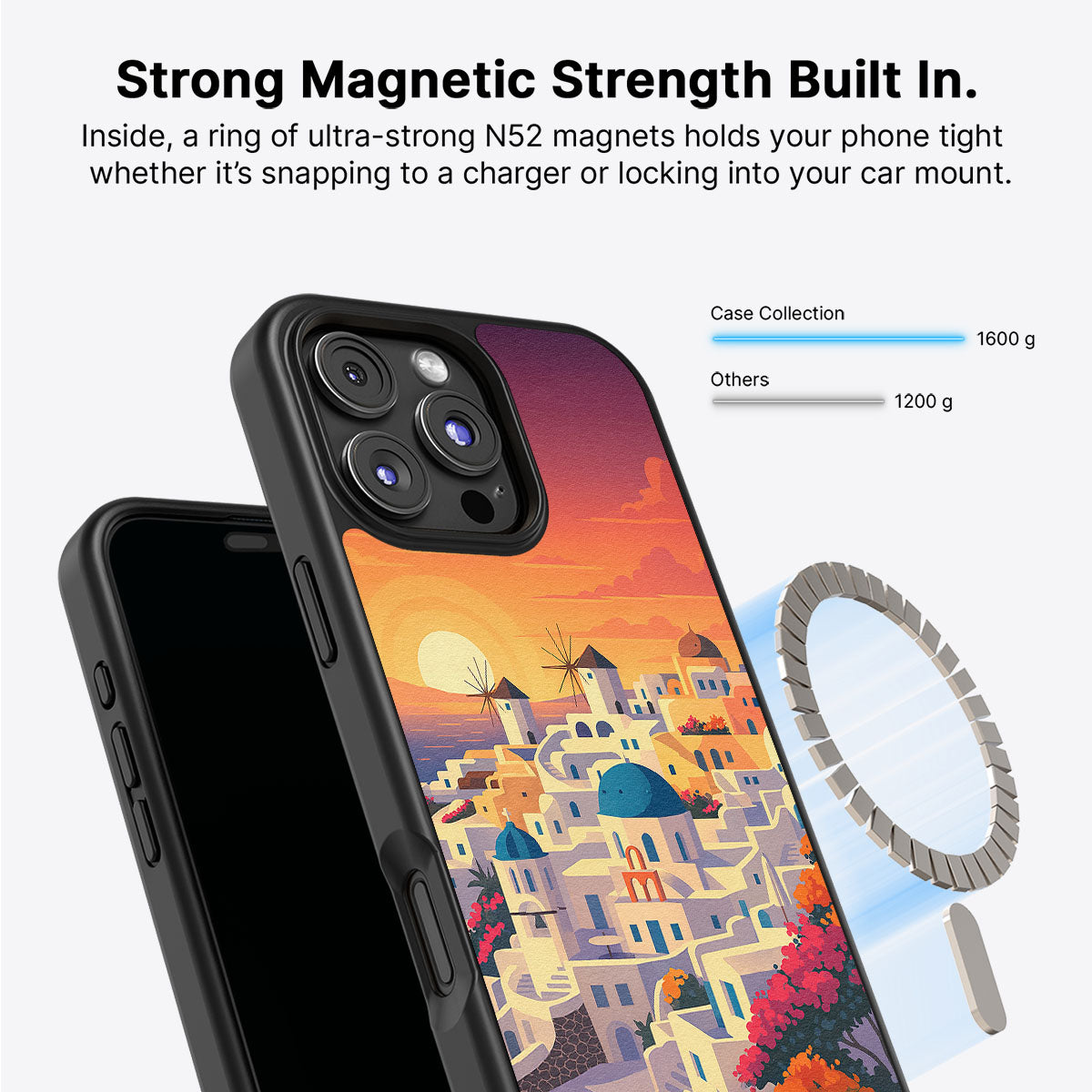 Santorini - iPhone 16 Pro Max Case #case type_core (magsafe)