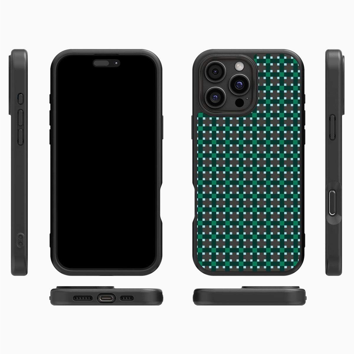 Sea of Emeralds - iPhone 16 Pro Max Case #case type_core (magsafe), #case type_core (non magsafe)
