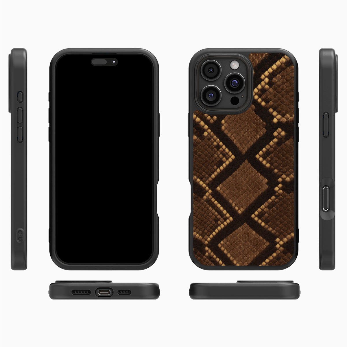 Sepia Snake - iPhone 16 Pro Max Case  #case type_core (magsafe), #case type_core (non magsafe)