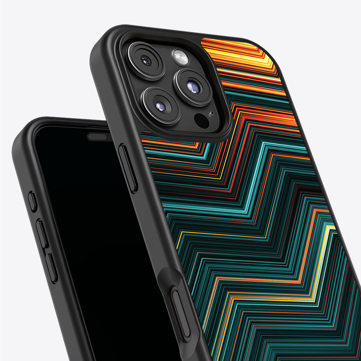 Techno Waves - iPhone 16 Pro Max Case #case type_core (non magsafe)