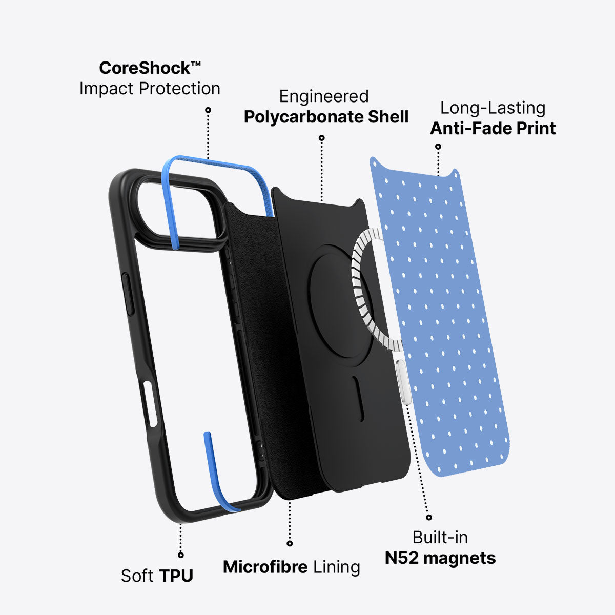 Azurelle - iPhone 17 Air Case #case type_core (magsafe)