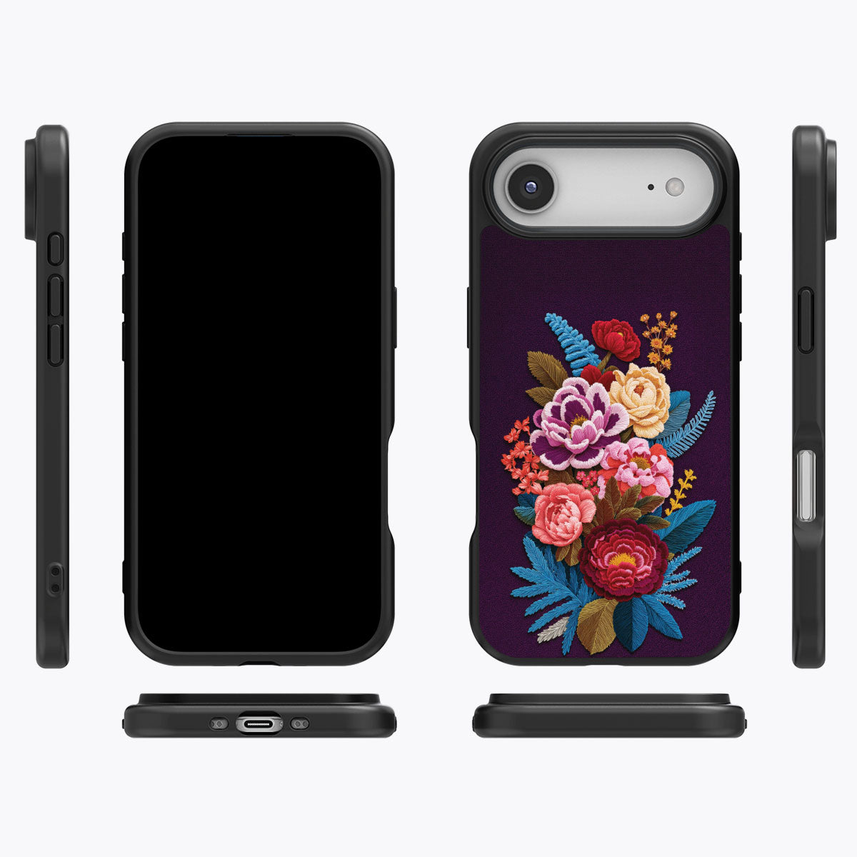 Floral Designer iPhone Air Case – Baroque Bloom | MagSafe