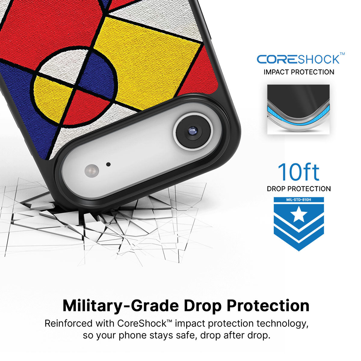 Bauhaus Proper - iPhone 17 Air Case #case type_core (magsafe), #case type_core (non magsafe)