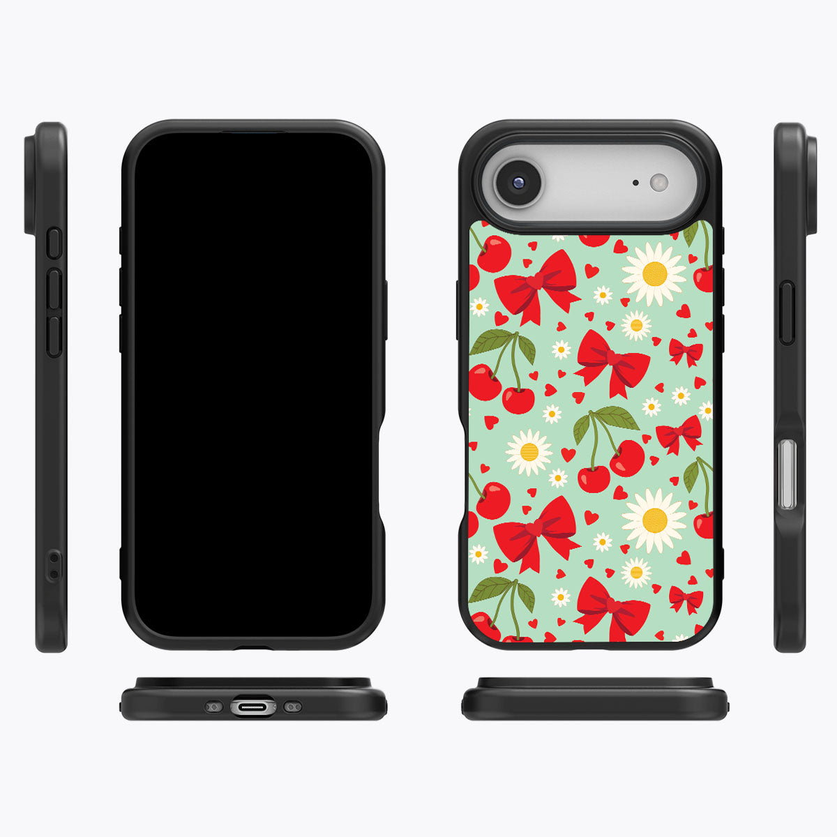 Blushing Bows - iPhone 17 Air Case #case type_core (magsafe), #case type_core (non magsafe)