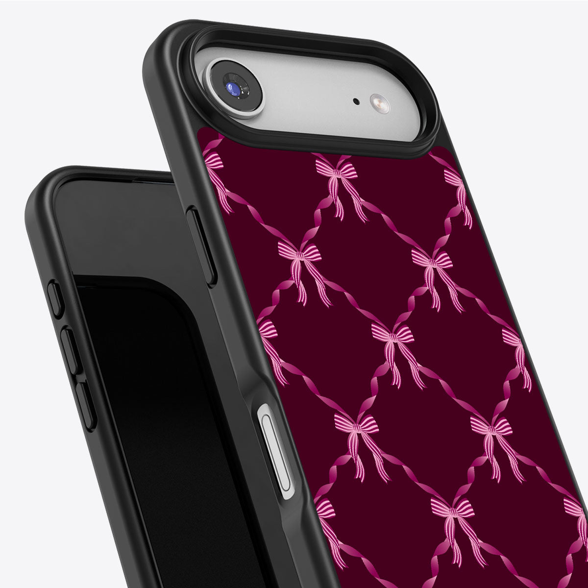 Bordeaux Bow - iPhone 17 Air Case