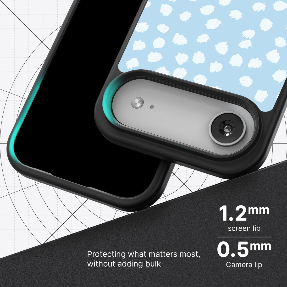 Cloud Dots - iPhone 17 Air Case #case type_core (magsafe), #case type_core (non magsafe)