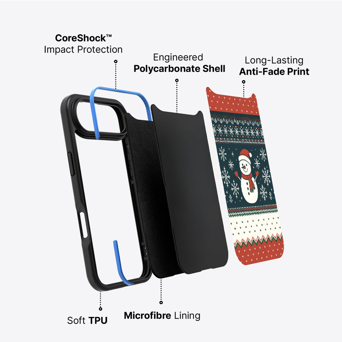 Cozy Christmas - iPhone 17 Air Case #case type_core (non magsafe)