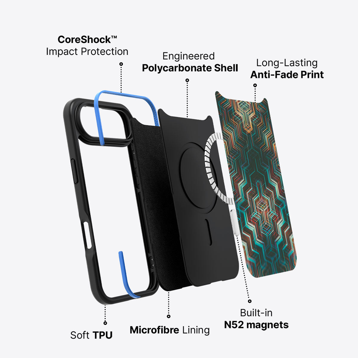 Digital Veins - iPhone 17 Air Case #case type_core (magsafe)