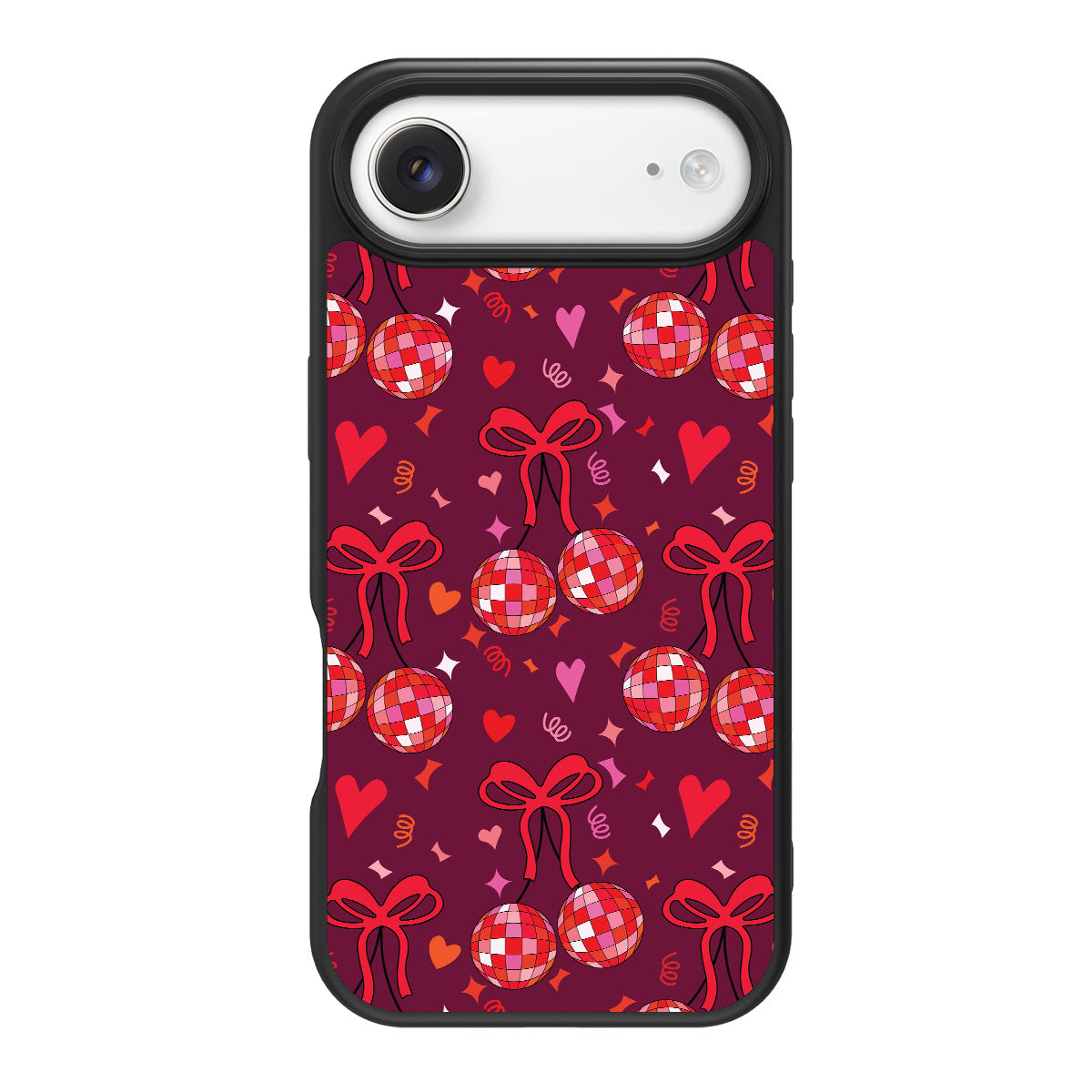 Disco Cherries - iPhone 17 Air Case #case type_core (magsafe), #case type_core (non magsafe)