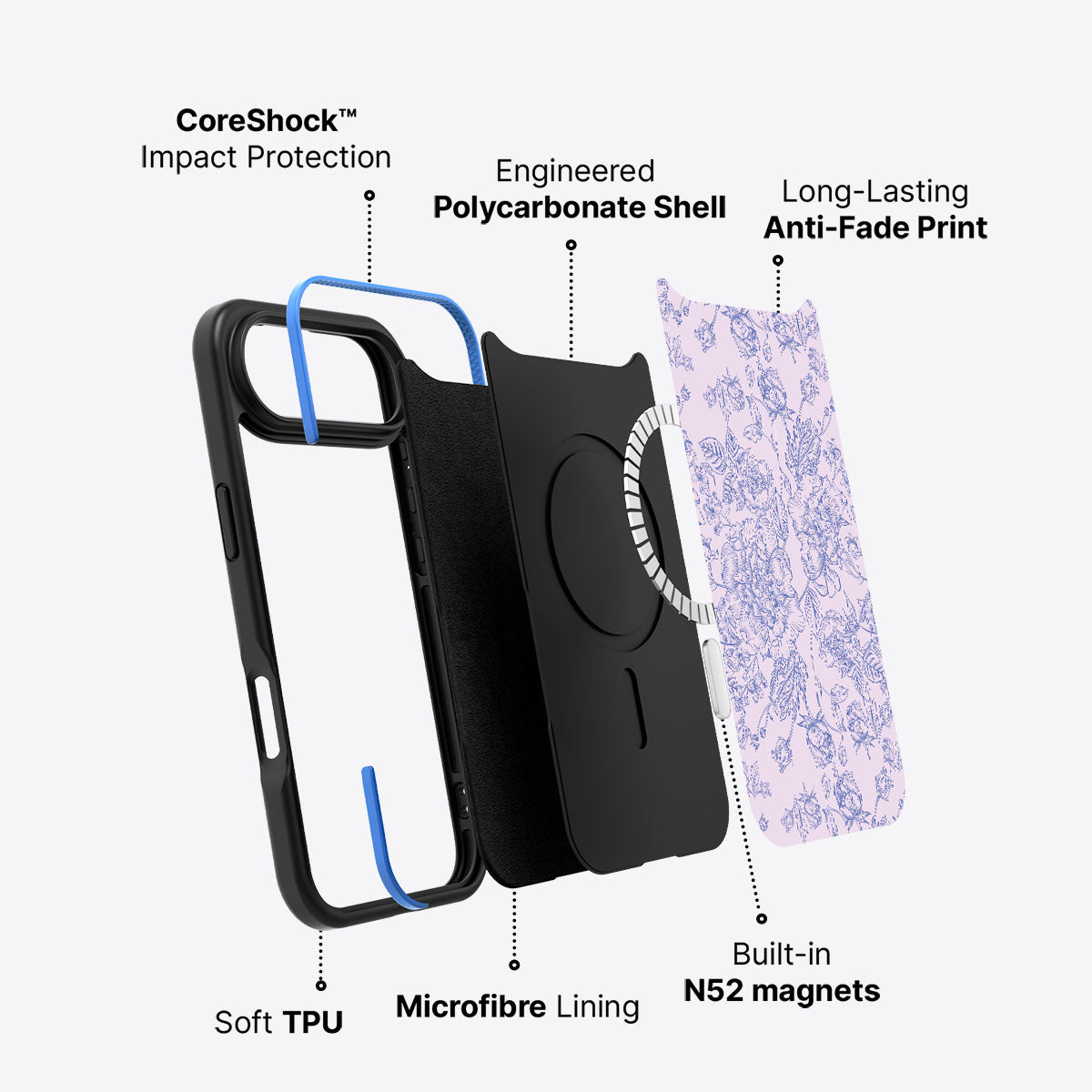 Etched Botanics - iPhone 17 Air Case #case type_core (magsafe)