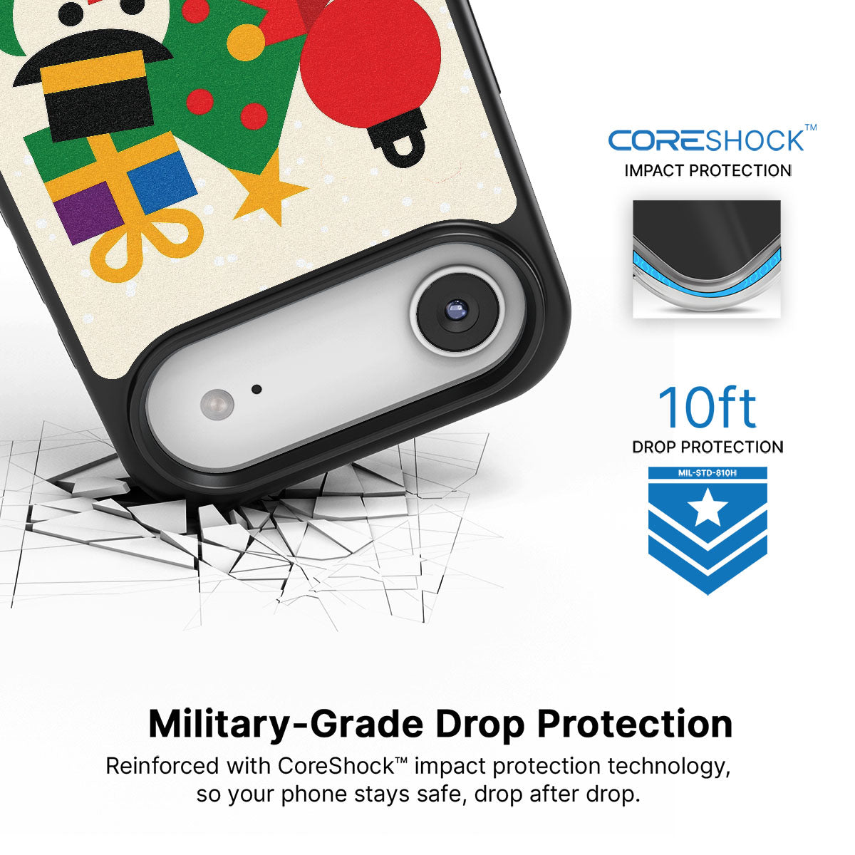 Family Santa - iPhone 17 Air Case #case type_core (magsafe), #case type_core (non magsafe)