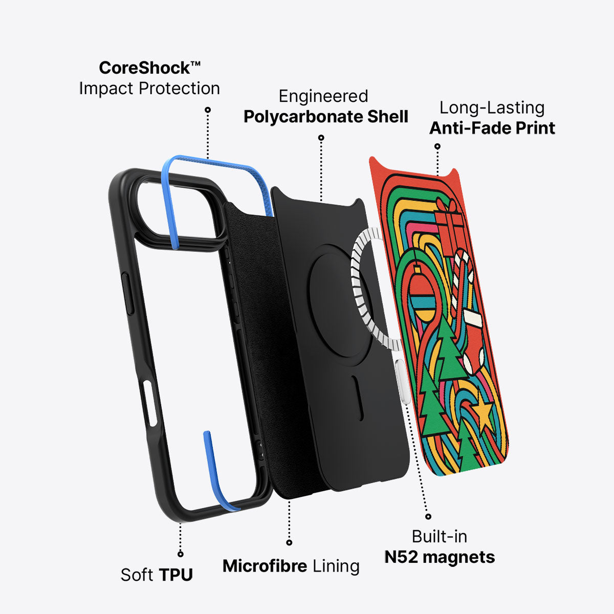 Feeling Festive - iPhone 17 Air Case #case type_core (magsafe)