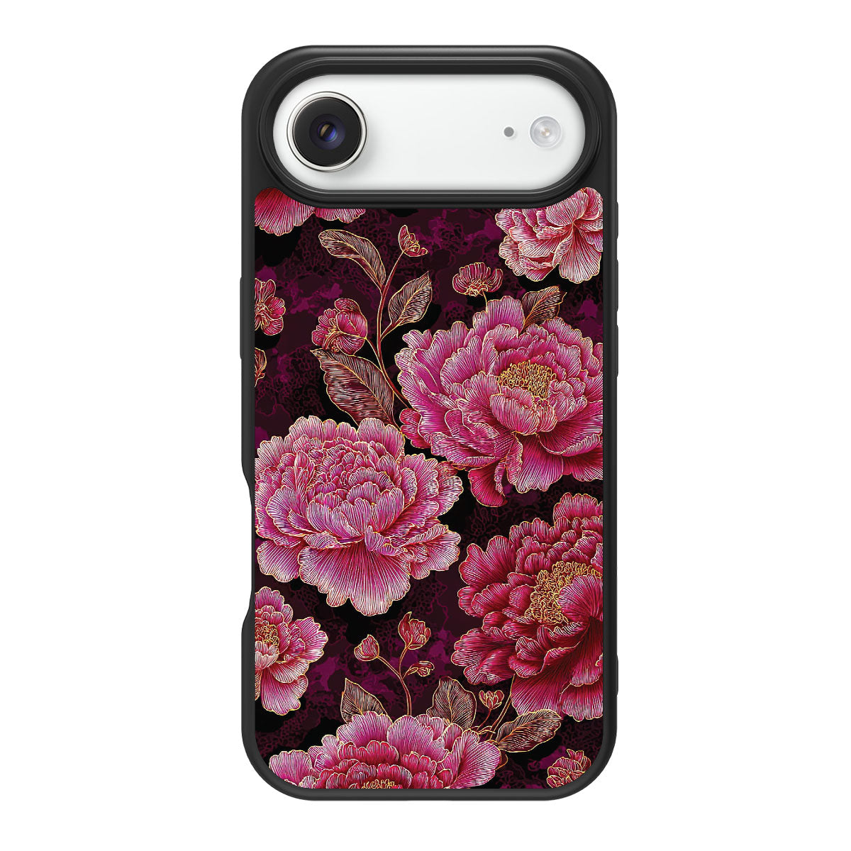 Floral Opulence design back view – iPhone Air case