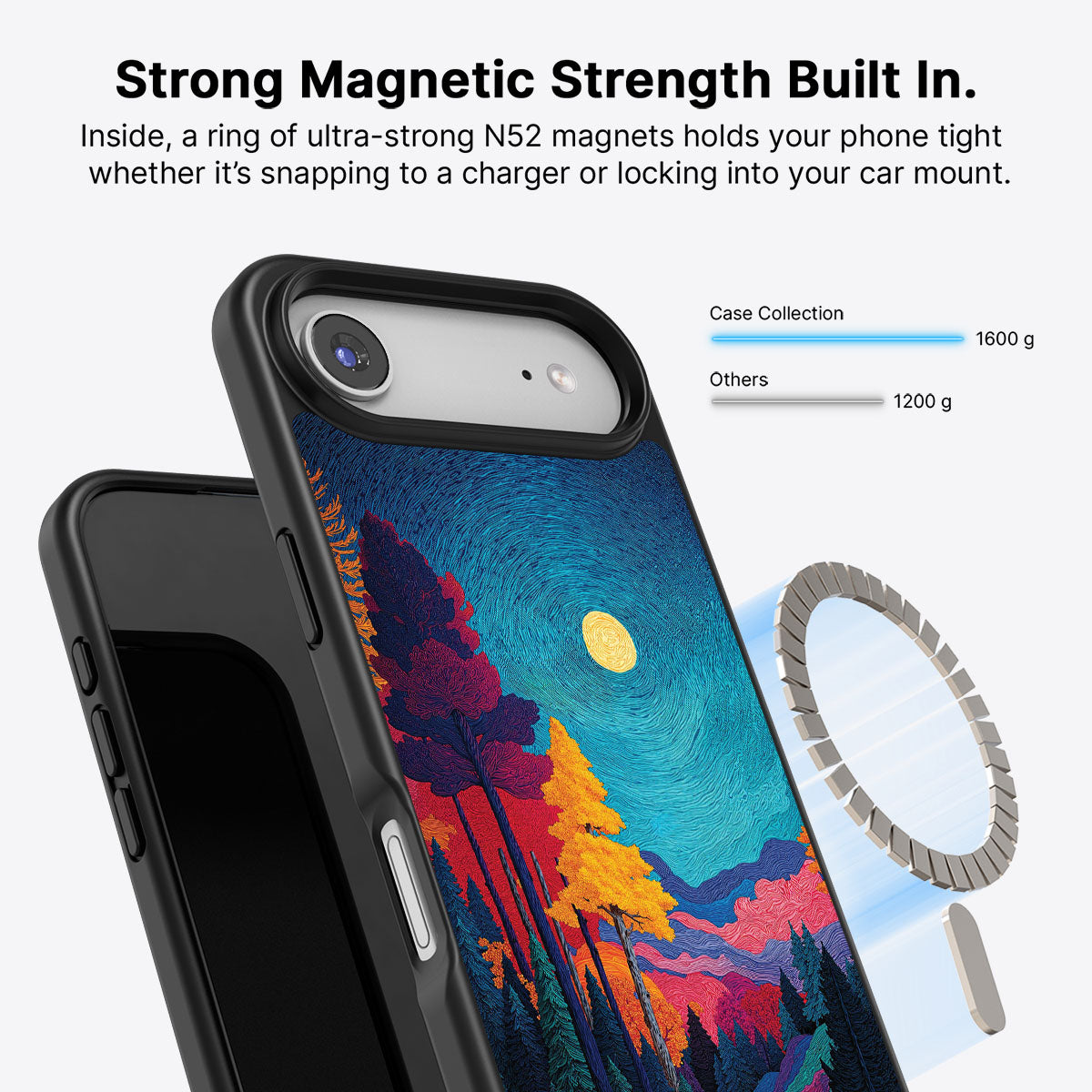 Boho Nature Designer iPhone Air Case – Folk Valley | MagSafe