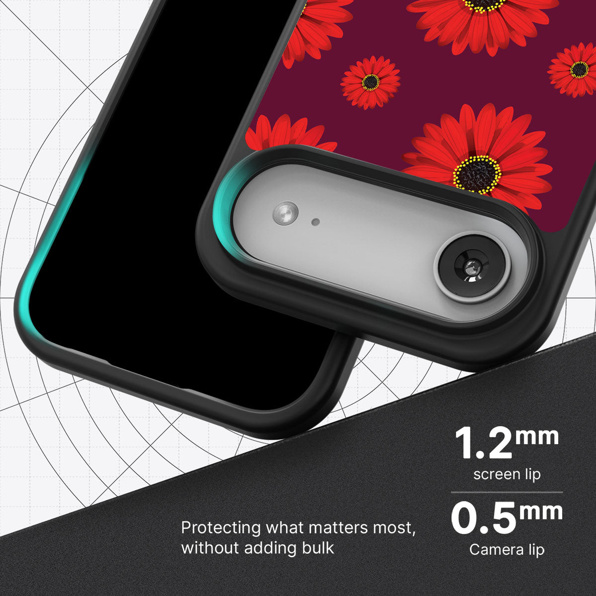 Gerbera Daisy - iPhone 17 Air Case #case type_core (magsafe), #case type_core (non magsafe)