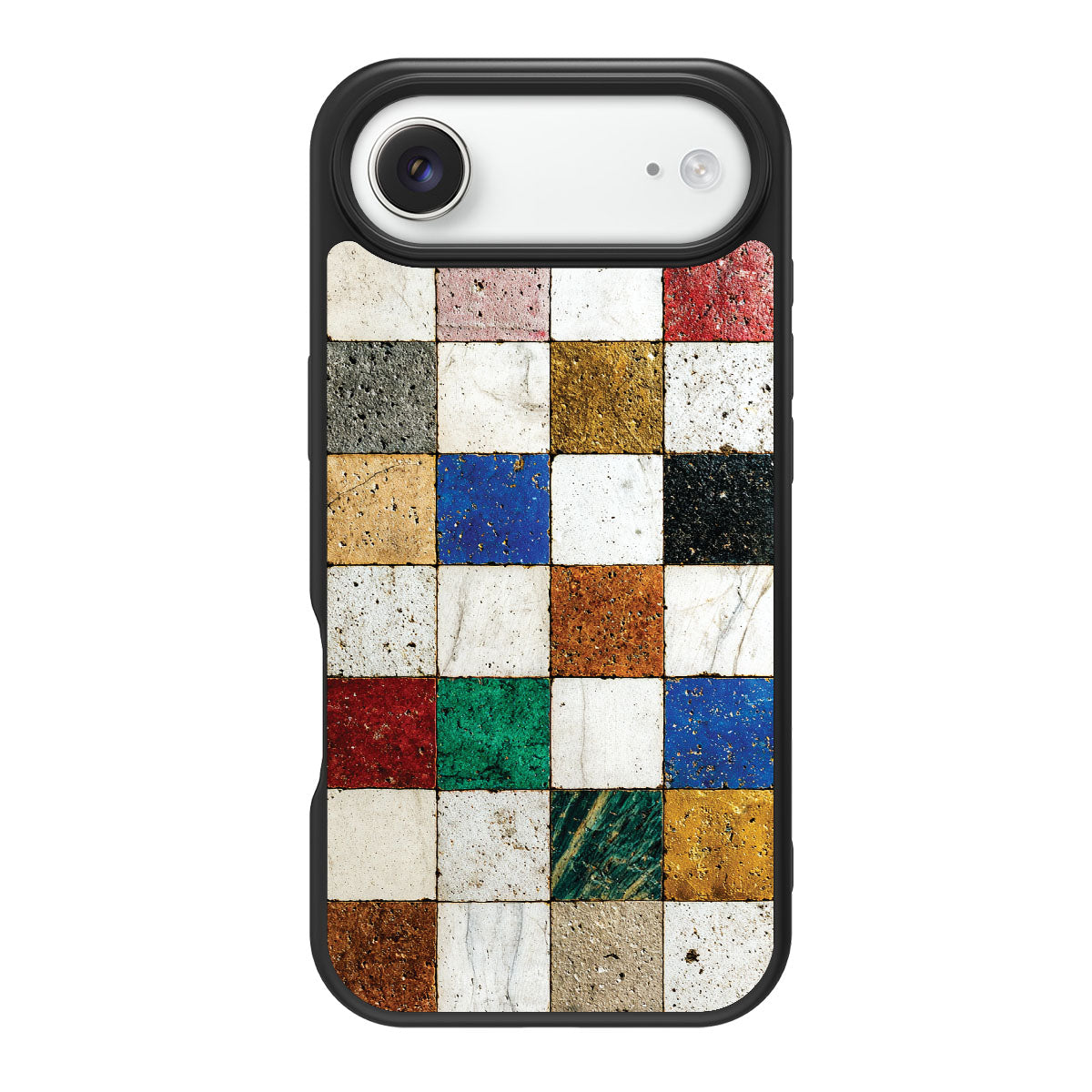 Heritage Mosaic design back view – iPhone Air case