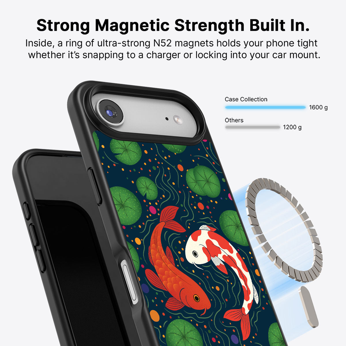 Koi Fish - iPhone 17 Air Case, #case type_core (magsafe)