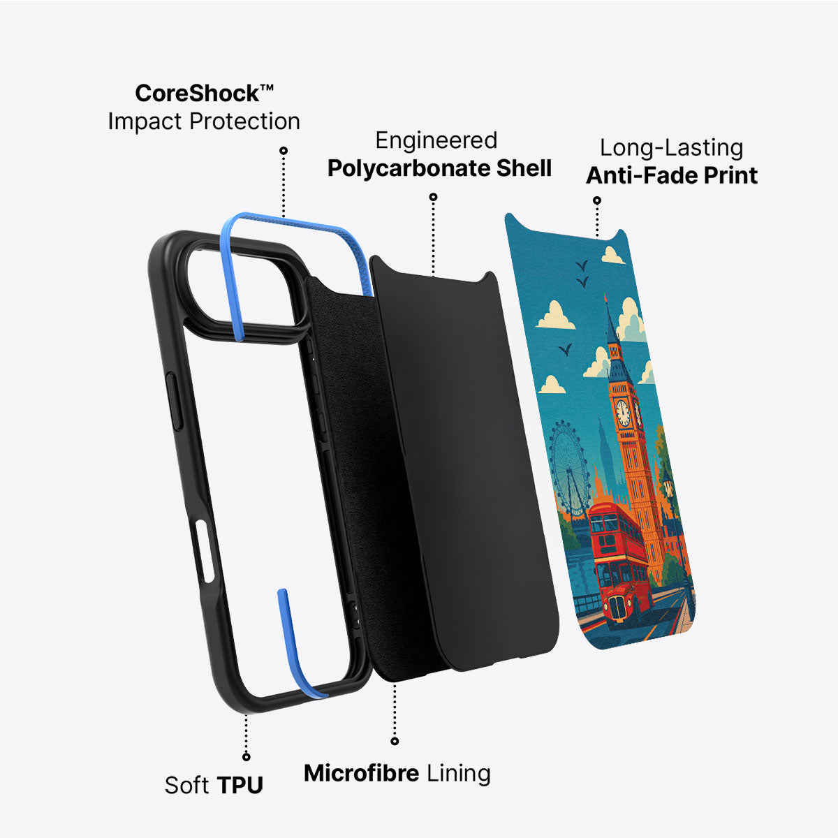 London - iPhone 17 Air Case #case type_core (non magsafe)