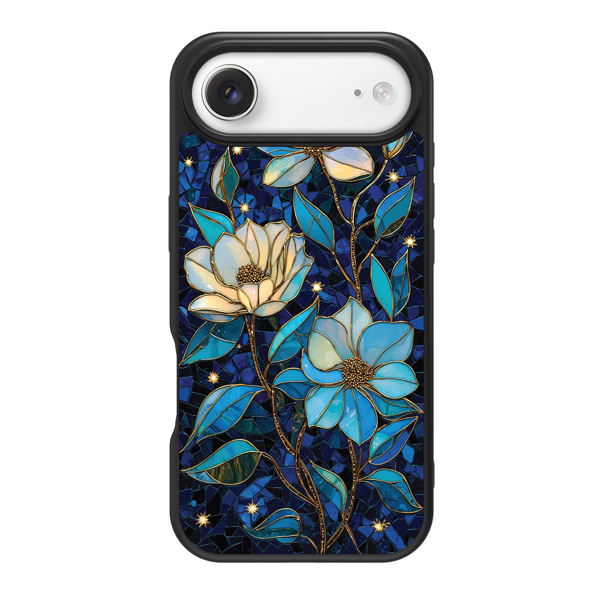 iPhone Air Case with MagSafe – Midnight Magnolia