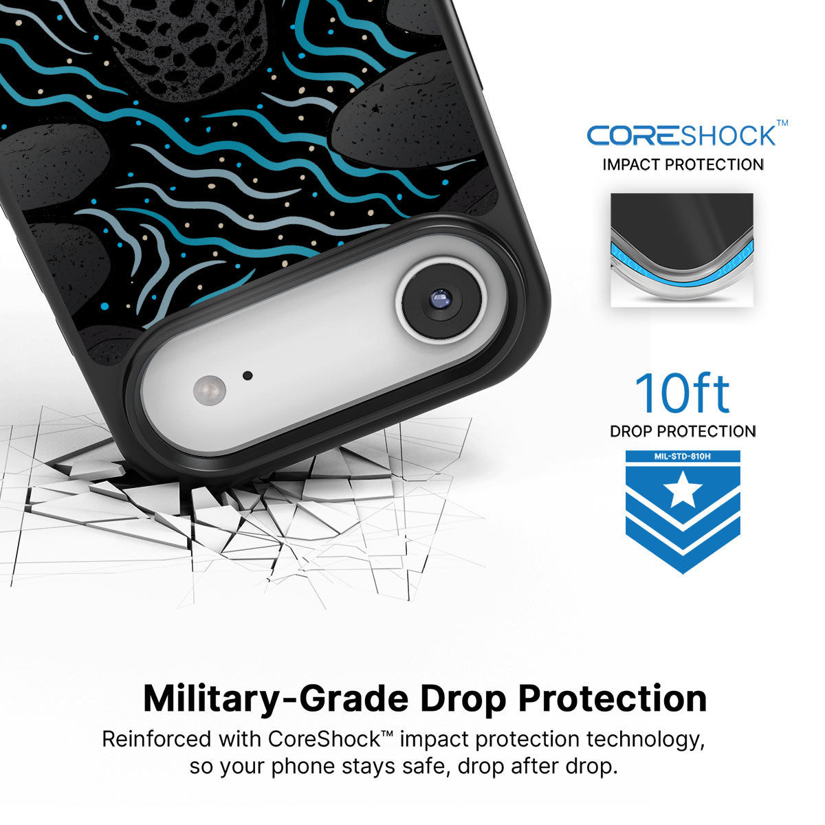 Midnight Panther - iPhone 17 Air Case, #case type_core (magsafe), #case type_core (non magsafe)