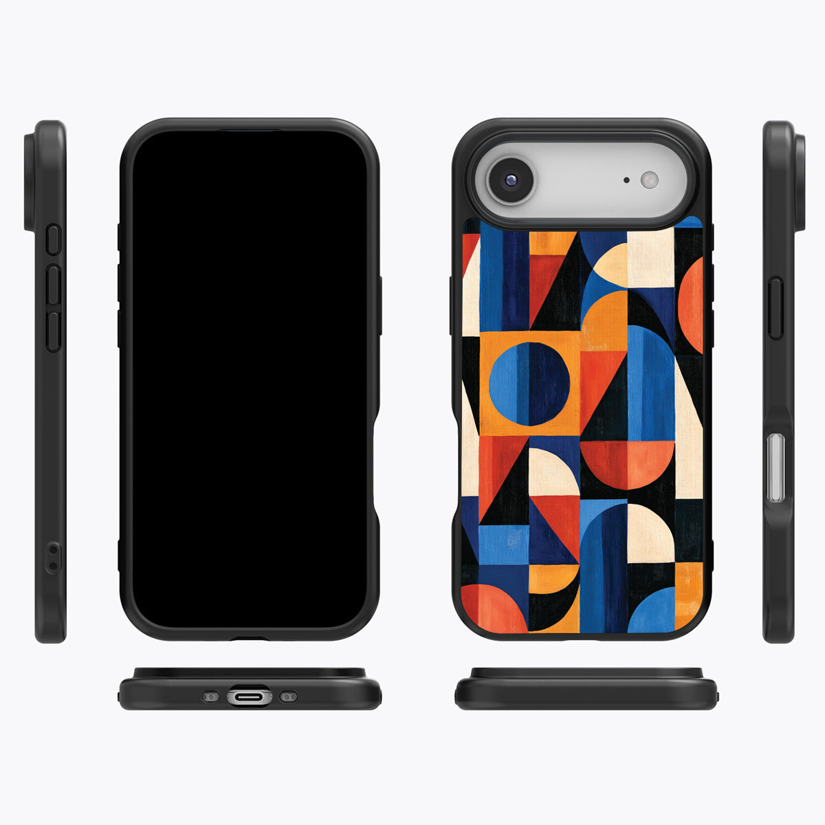 Modernist Muse iPhone Air case cover – multi-angle view