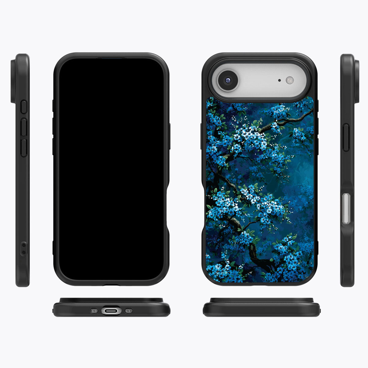 Moonlit Petals - iPhone 17 Air Case #case type_core (magsafe), #case type_core (non magsafe)