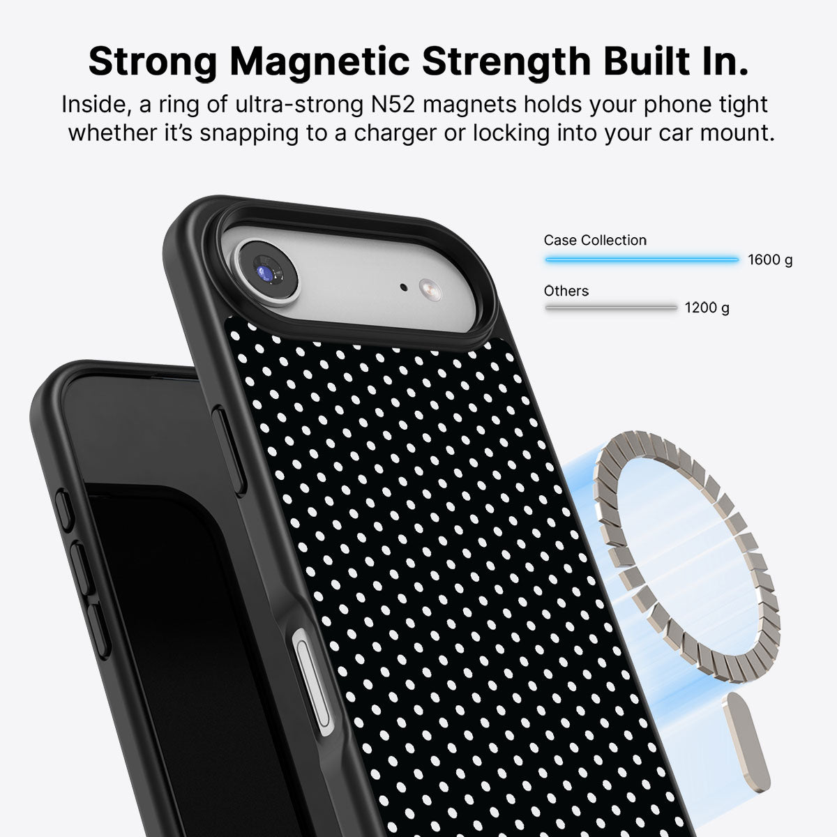 Noir Mesh - iPhone 17 Air Case #case type_core (magsafe)