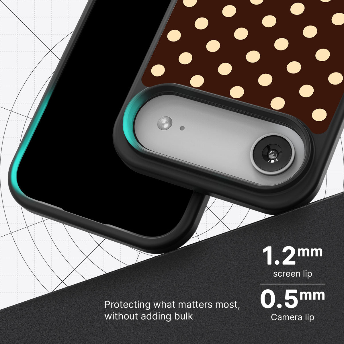 Nutty Choco - iPhone 17 Air Case #case type_core (magsafe), #case type_core (non magsafe)