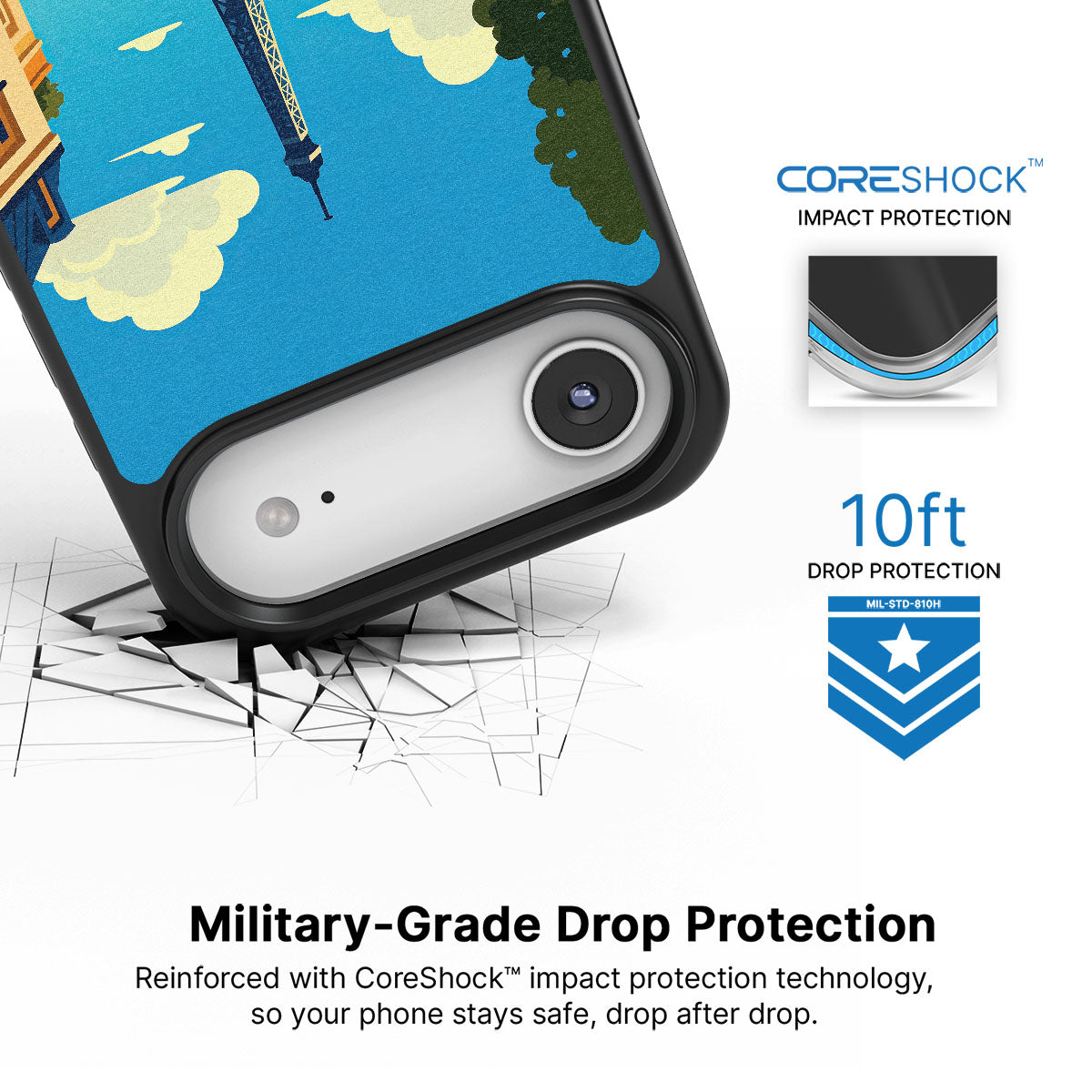 Paris - iPhone 17 Air Case #case type_core (magsafe), #case type_core (non magsafe)