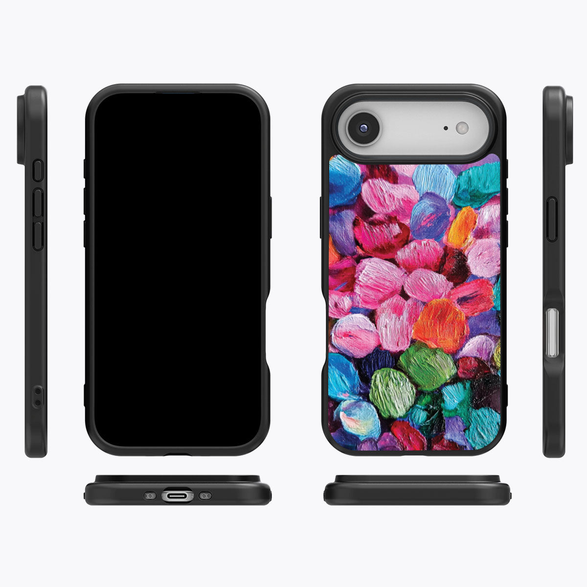 Floral Designer iPhone Air Case – Petal Mosaic | MagSafe