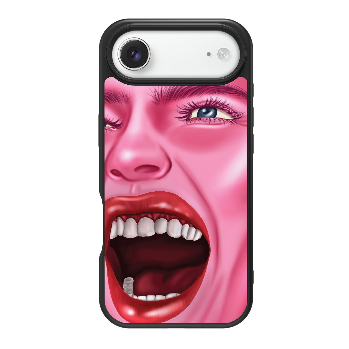 Pink Rage - iPhone 17 Air Case #case type_core (magsafe), #case type_core (non magsafe)