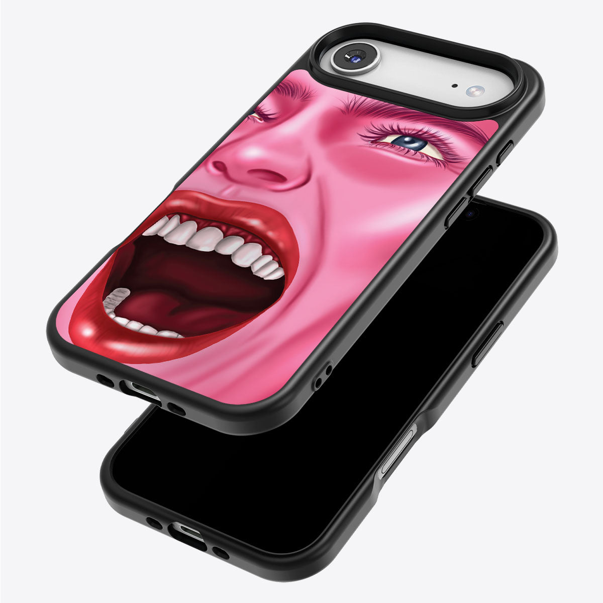 Pink Rage - iPhone 17 Air Case #case type_core (magsafe), #case type_core (non magsafe)