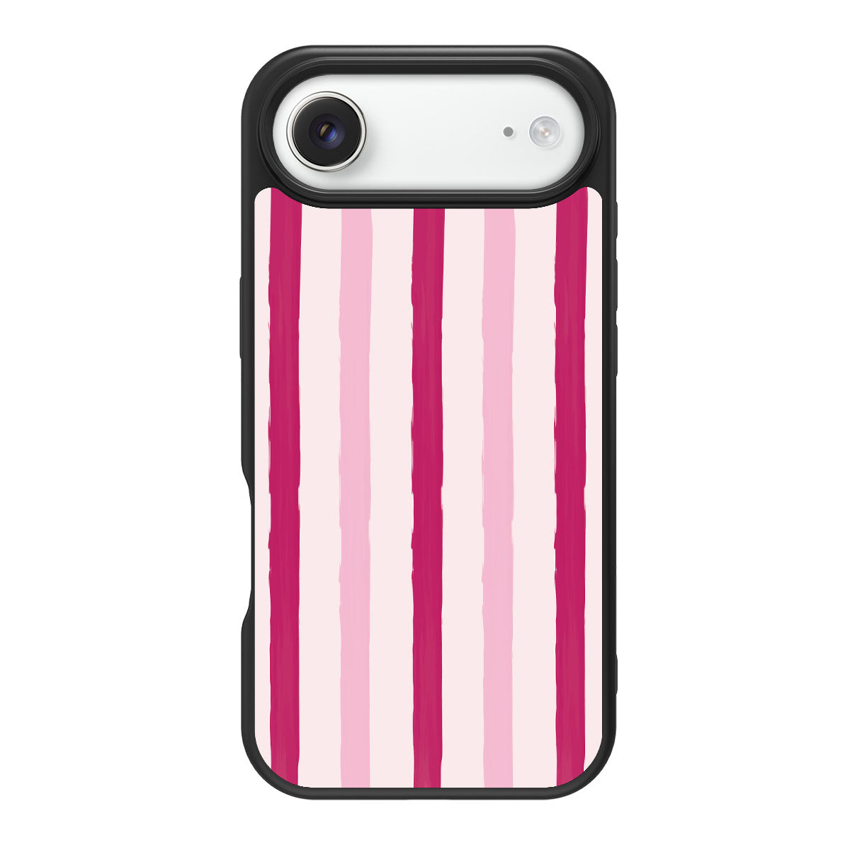 Pink Watercolor Stripes - iPhone 17 Air Case #case type_core (magsafe), #case type_core (non magsafe)
