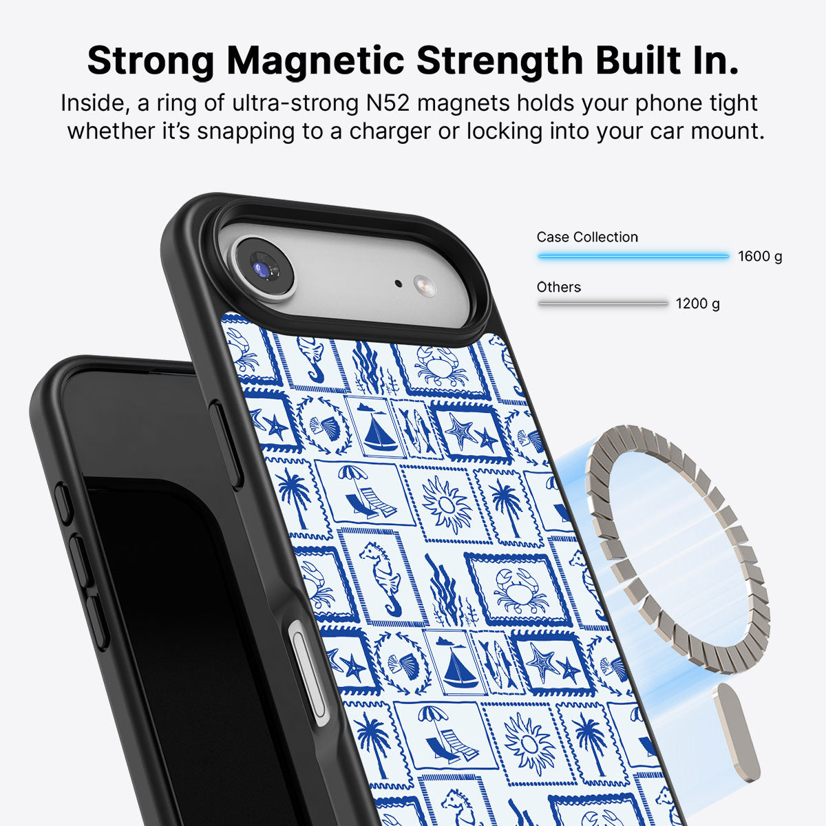 Seaside Sketches - iPhone 17 Air Case #case type_core (magsafe)