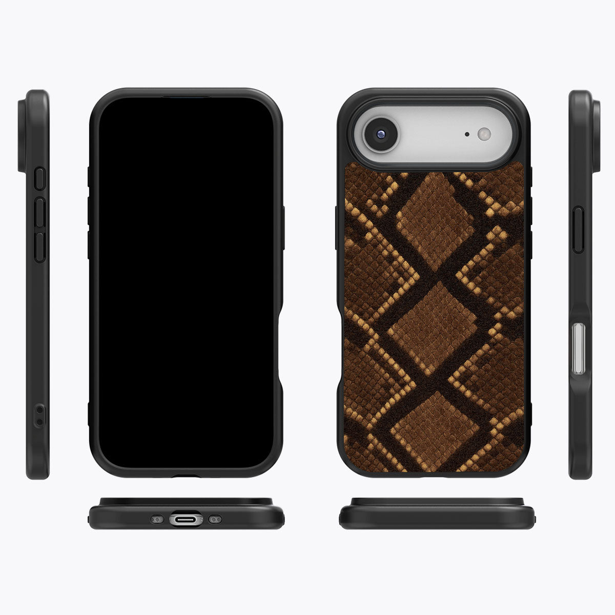 Sepia Snake - iPhone 17 Air Case  #case type_core (magsafe), #case type_core (non magsafe)