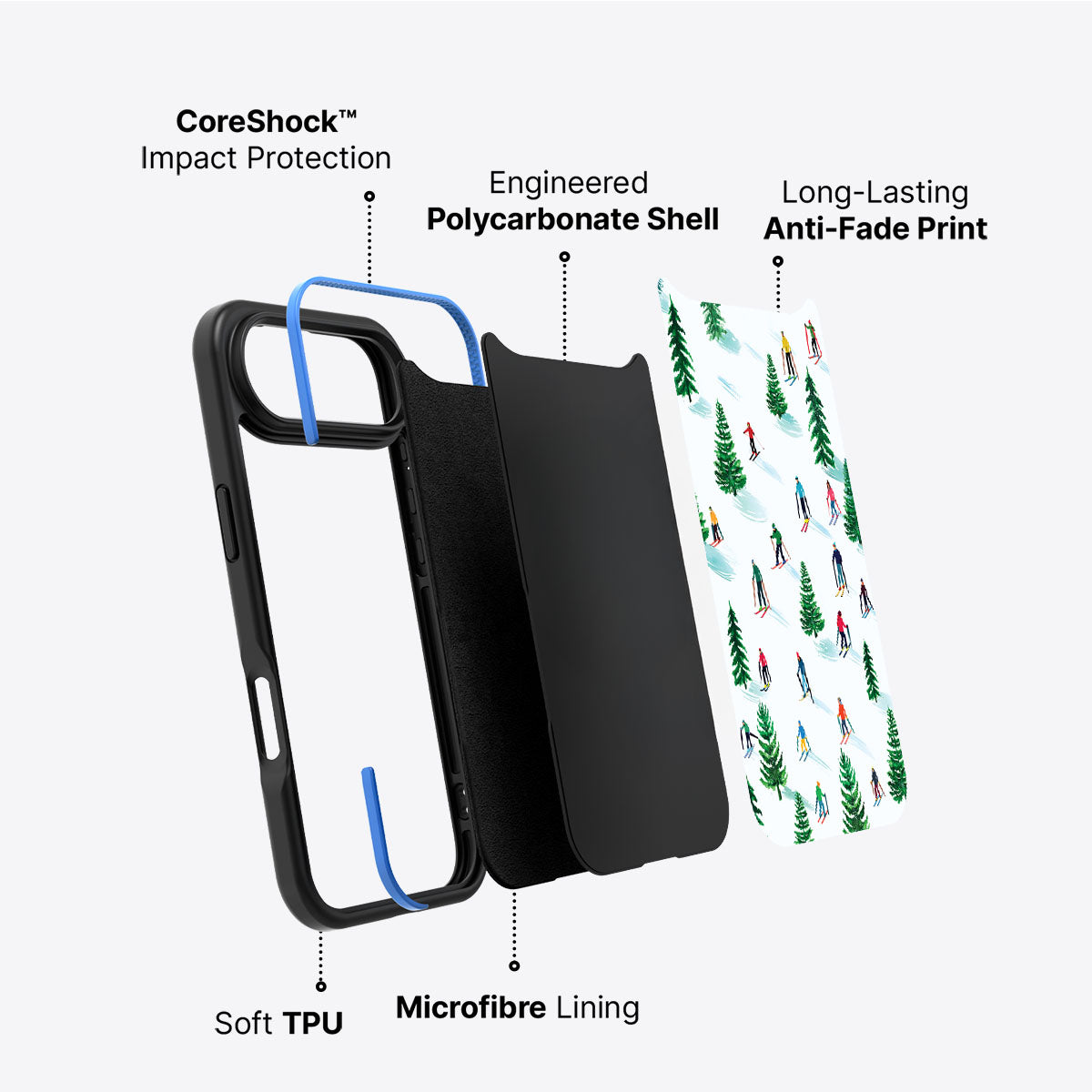 Ski Club - iPhone 17 Air Case #case type_core (non magsafe)