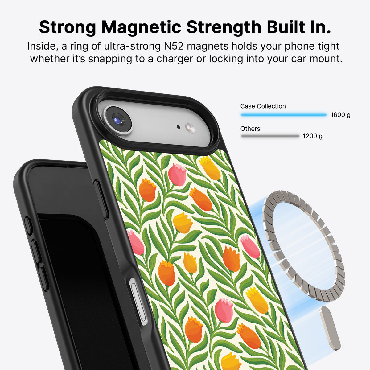 Spring Tulips - iPhone 17 Air Case #case type_core (magsafe)