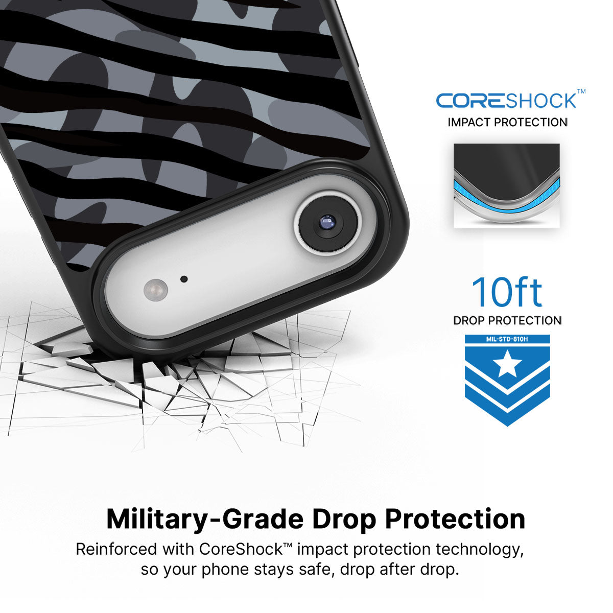 Stealth Camo - iPhone 17 Air Case, #case type_core (magsafe), #case type_core (non magsafe)