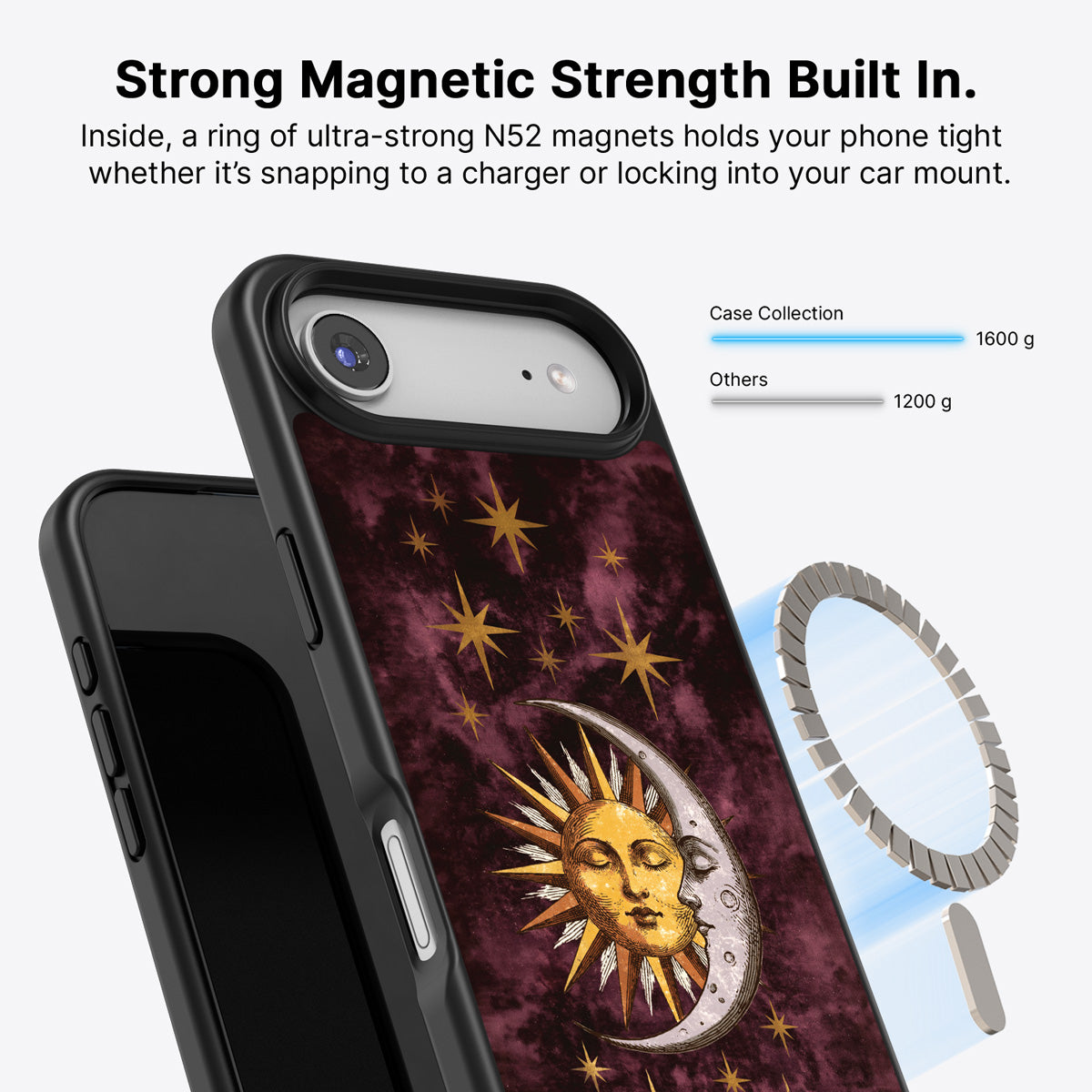 iPhone Air MagSafe case – Sun and Moon design