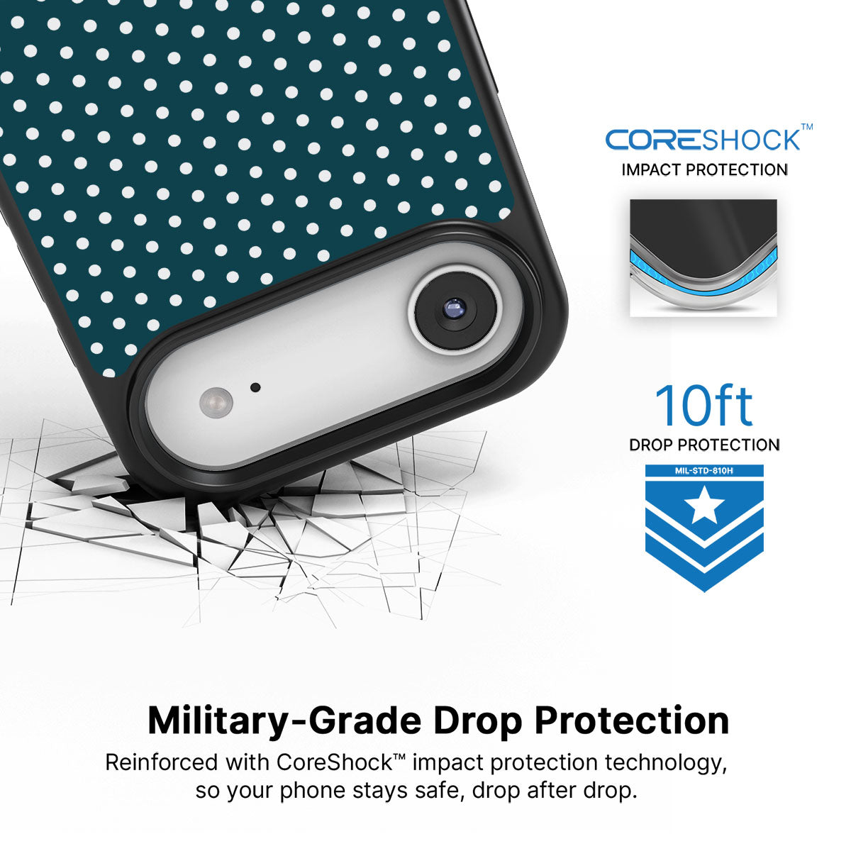 Teal Mesh - iPhone 17 Air Case #case type_core (magsafe), #case type_core (non magsafe)