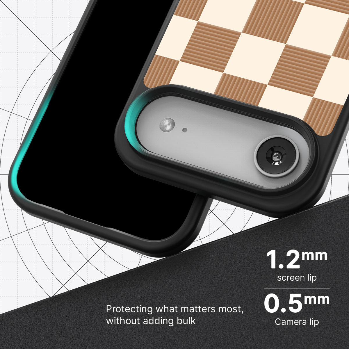 Vintage Mocha - iPhone 17 Air Case #case type_core (magsafe), #case type_core (non magsafe)