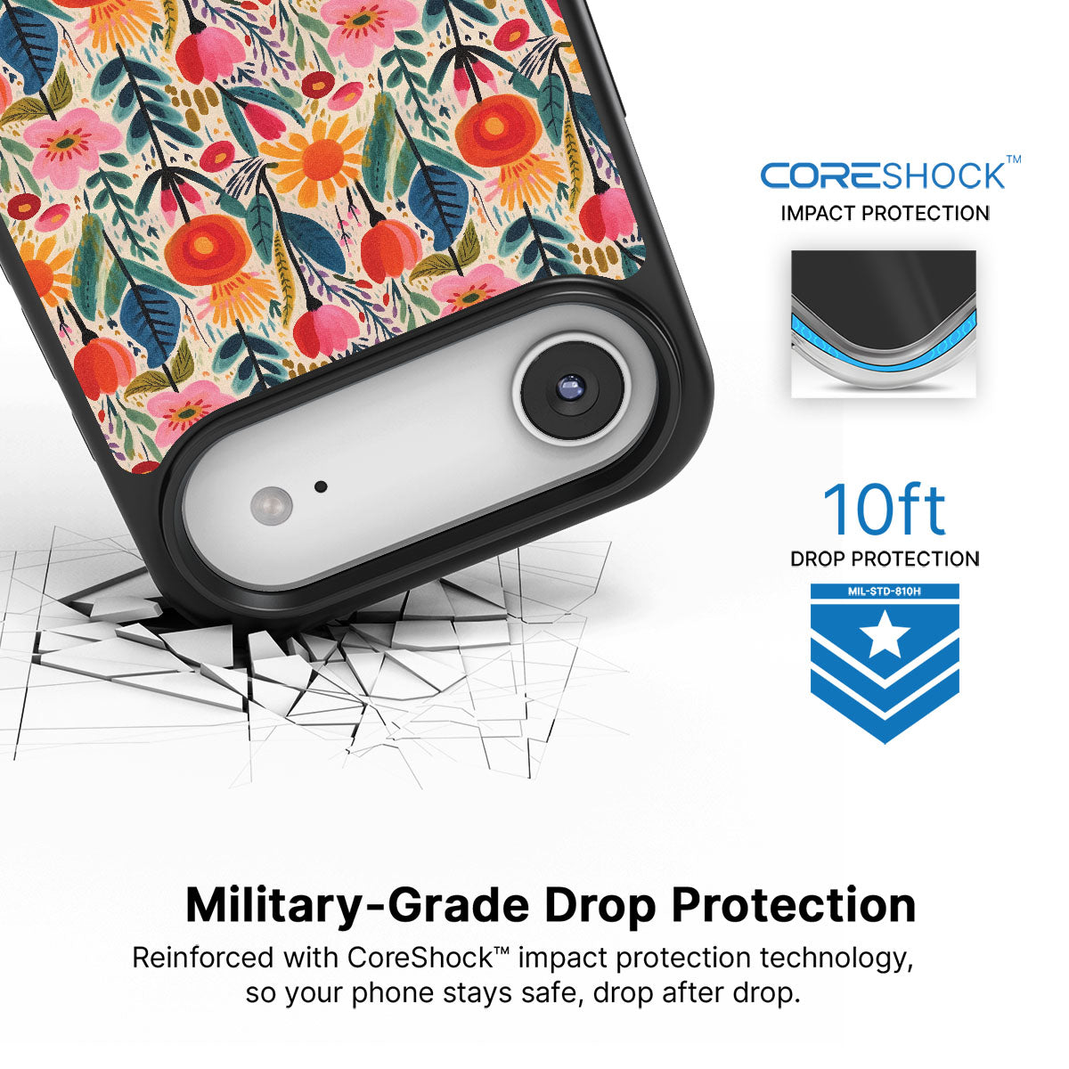 Wild Blossoms - iPhone 17 Air Case #case type_core (magsafe), #case type_core (non magsafe)