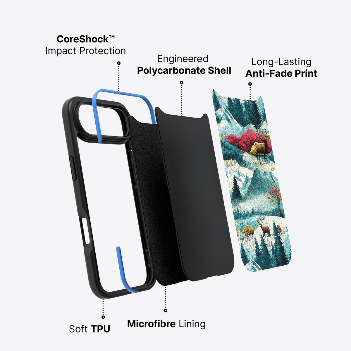 Winter Impressions - iPhone 17 Air Case #case type_core (non magsafe)